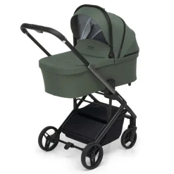 Foppapedretti Trio tictoc olive + seggiolino rek black+ adattatore –