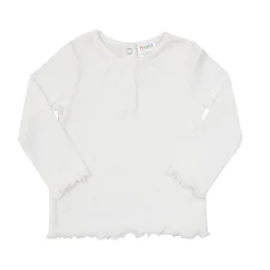 Mawi T-shirt bianca costina bimba