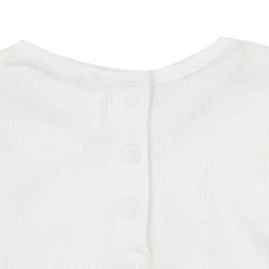 Mawi T-shirt bianca costina bimba