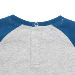 Mawi T-shirt jersey raglan bimbo bicolor stampata