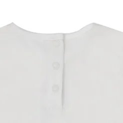 Mawi T-shirt manica lunga bimba bianca stampa natale