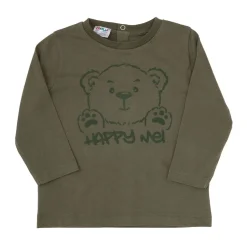 Mawi T-shirt manica lunga bimbo stampata