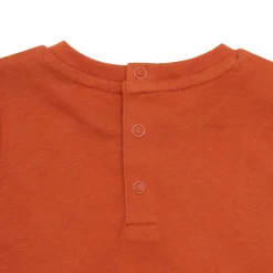 Mawi T-shirt manica lunga bimbo terra stampata