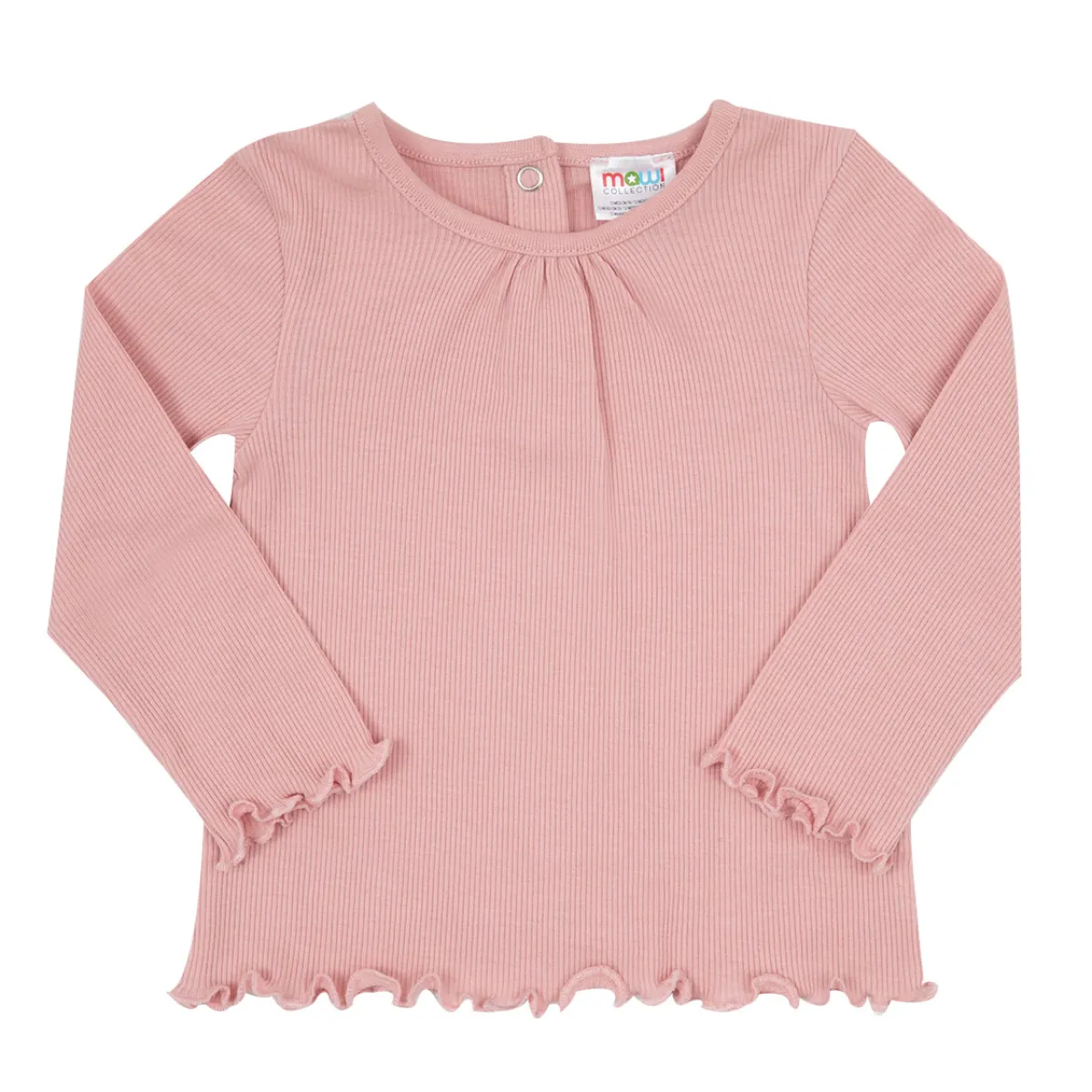 Mawi T-shirt manica lunga da bambina costina