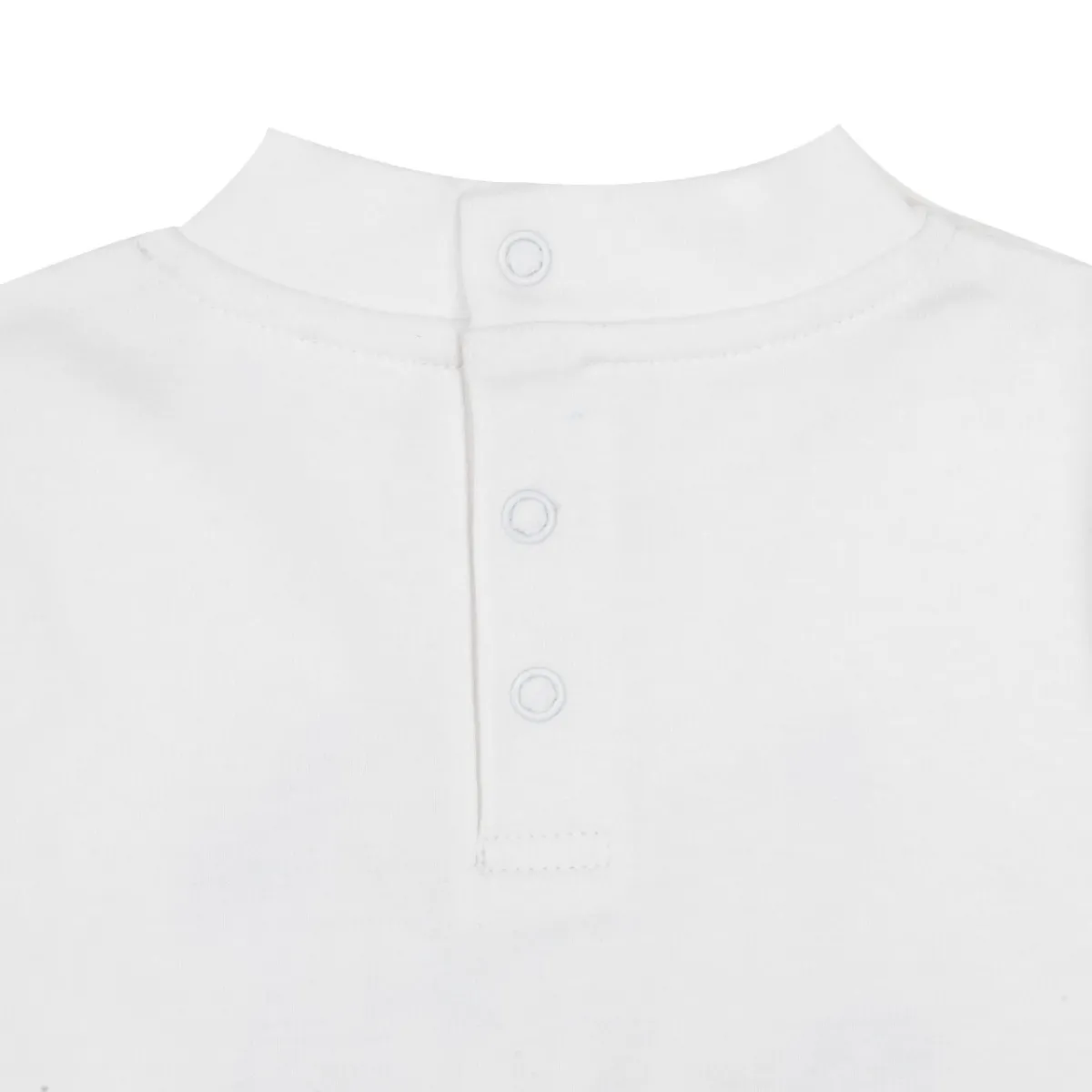 Mawi T-shirt maniche lunghe bimbo panna stampata