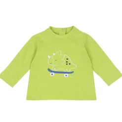 Chicco T.shirt m/l verde fluo st dinosauro –