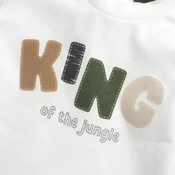 Chicco T.shirt scritta king –