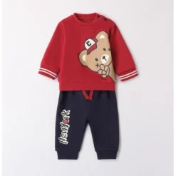 DODIPETTO Tuta jogging due pezzi con orso –