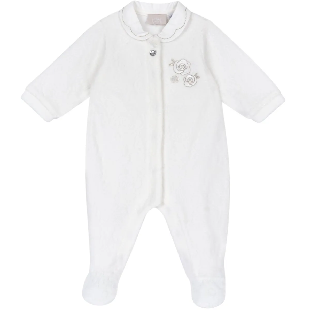 Chicco Tutina aperta davanti con roselline –