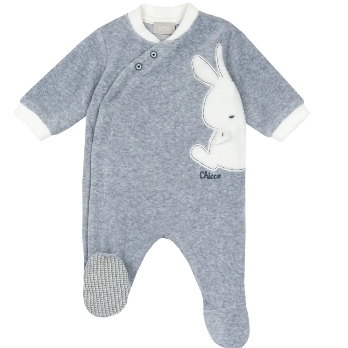 Chicco Tutina aperta davanti con coniglio laterale –