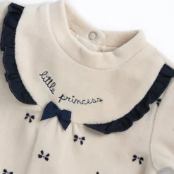 Chicco Tutina aperta entrogamba all over fiocchetti –