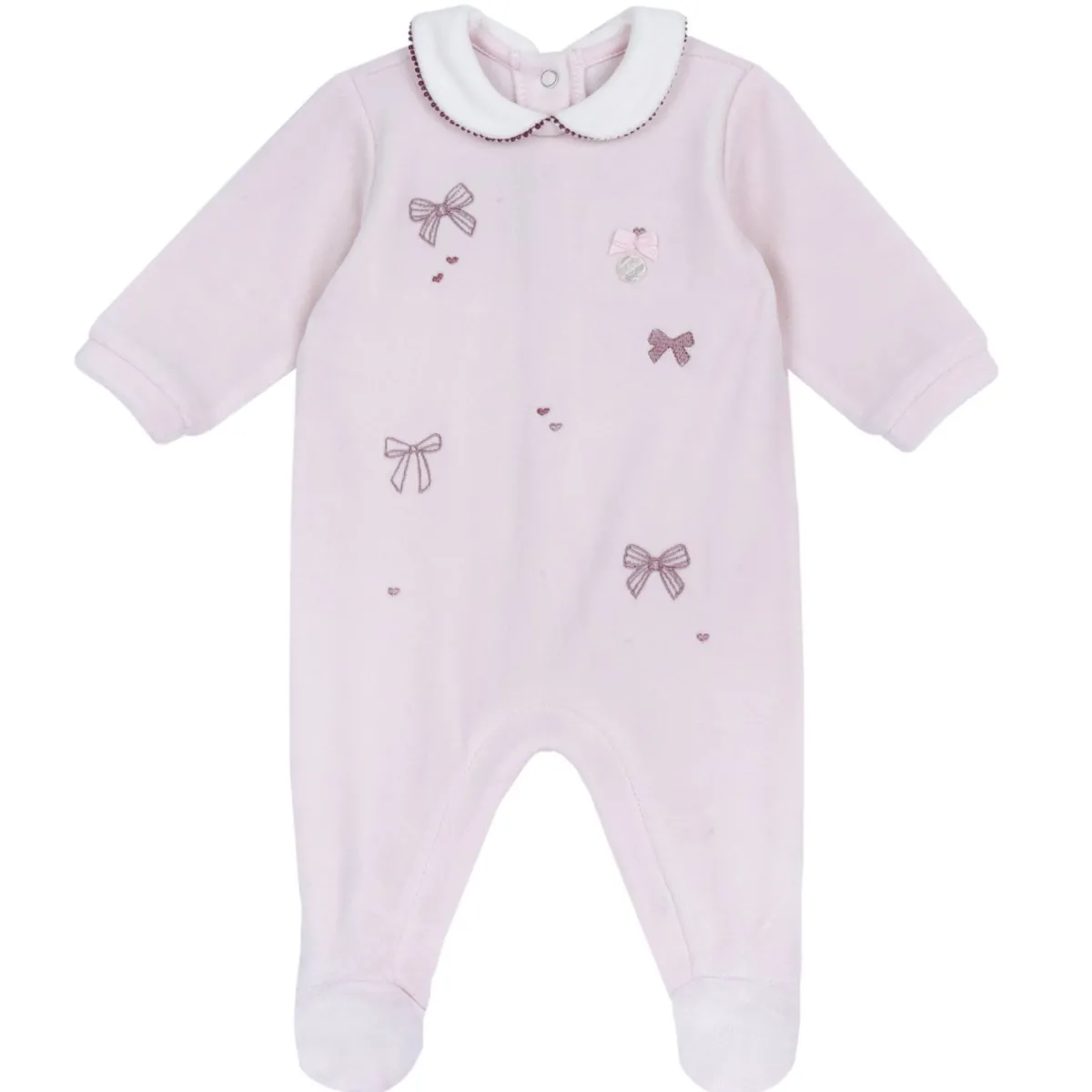 Chicco Tutina aperta entrogamba all over fiocchetti –