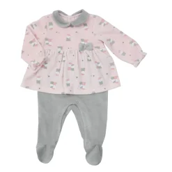 Mawi Tutina ciniglia bimba grigio/rosa