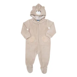 Mawi Tutina ciniglia con cappuccio bimbo beige “orsetto”