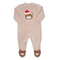 Mawi Tutina ciniglia unisex beige “orsetto di natale”