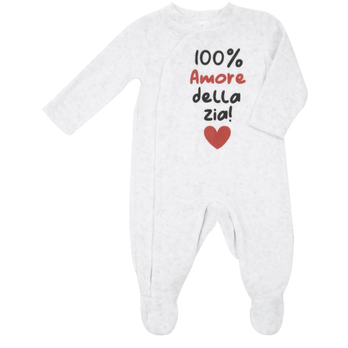 Mawi Tutina ciniglia unisex grigia “amore della zia”