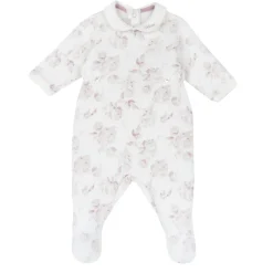 Chicco Tutina con apertura patello con roselline –