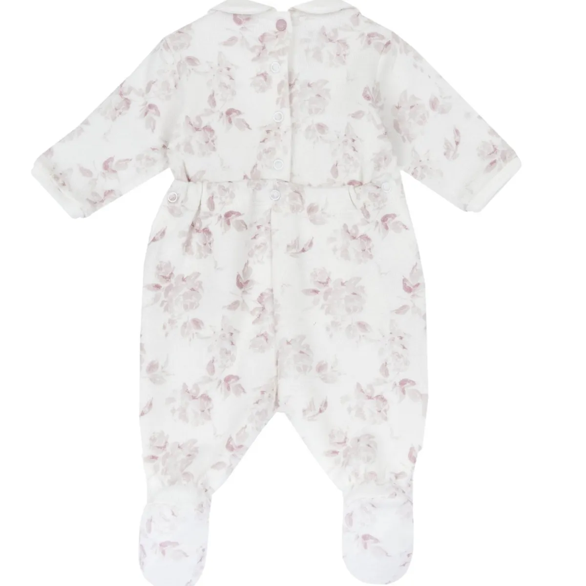 Chicco Tutina con apertura patello con roselline –