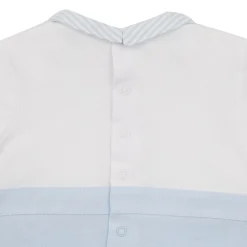 Mawi Tutina corta piquet bimbo azzurra