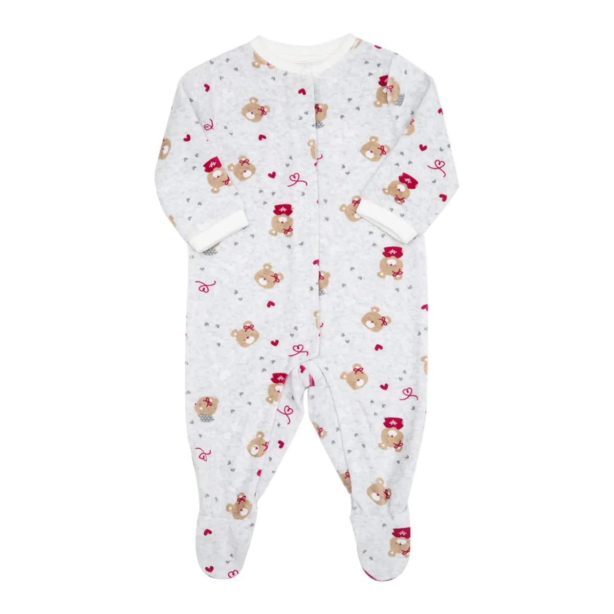 Mawi Tutina da bambina grigia “orsetti” apertura frontale