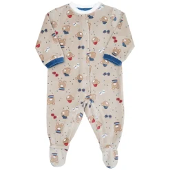 Mawi Tutina da bambino beige “orsetti” apertura frontale