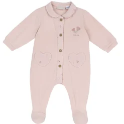 Chicco Tutina in cotone, ideale per primavera e autunno, con apertura frontale ed entrogamba