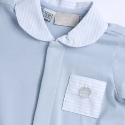 Chicco Tutina in cotone leggero, con apertura frontale ed entrogamba, ideale per primavera e autunno