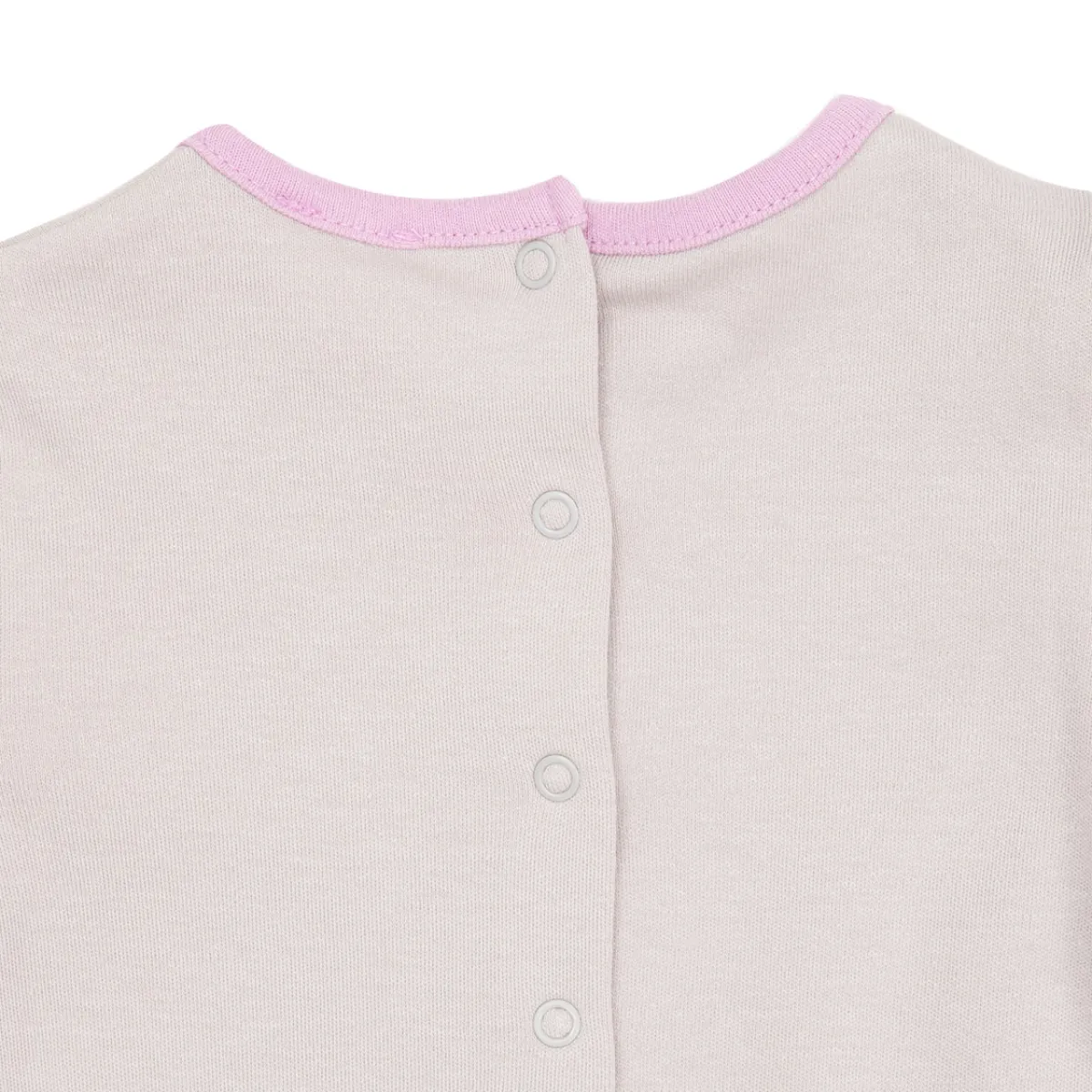 Mawi Tutina interlock bimba beige con stampa “gattina”