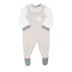 Mawi Tutina interlock bimbo finta salopette beige