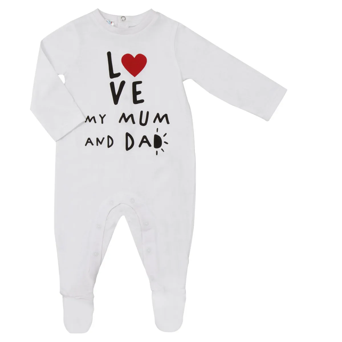 Mawi Tutina unisex bianca semplice