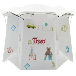 Tron Vasino da viaggio usa e getta monouso biodegradabile per bambini –