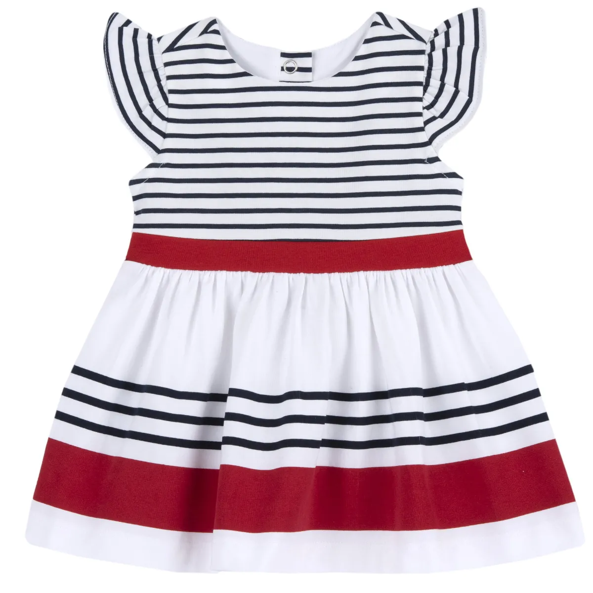 Chicco Vestito a maniche corte elegante, in cotone