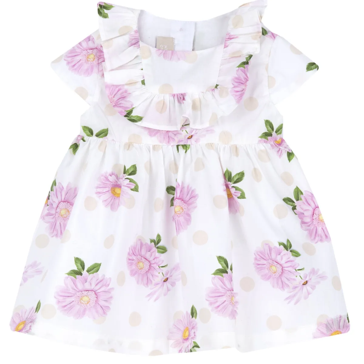 Chicco Vestito a maniche corte, in cotone