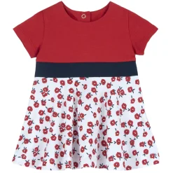 Chicco Vestito a maniche corte, in cotone