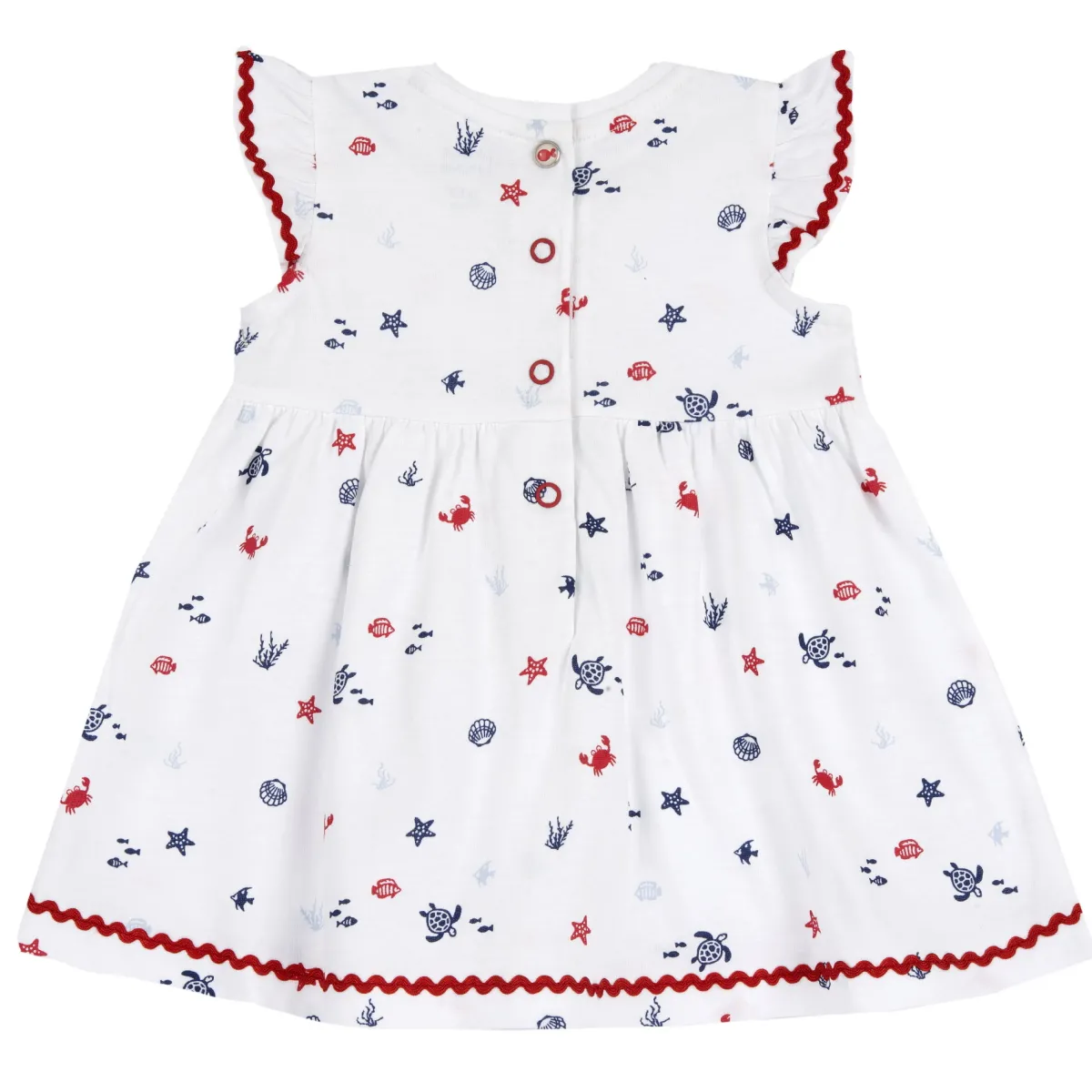 Chicco Vestito a maniche corte, in cotone