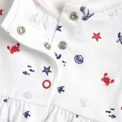 Chicco Vestito a maniche corte, in cotone