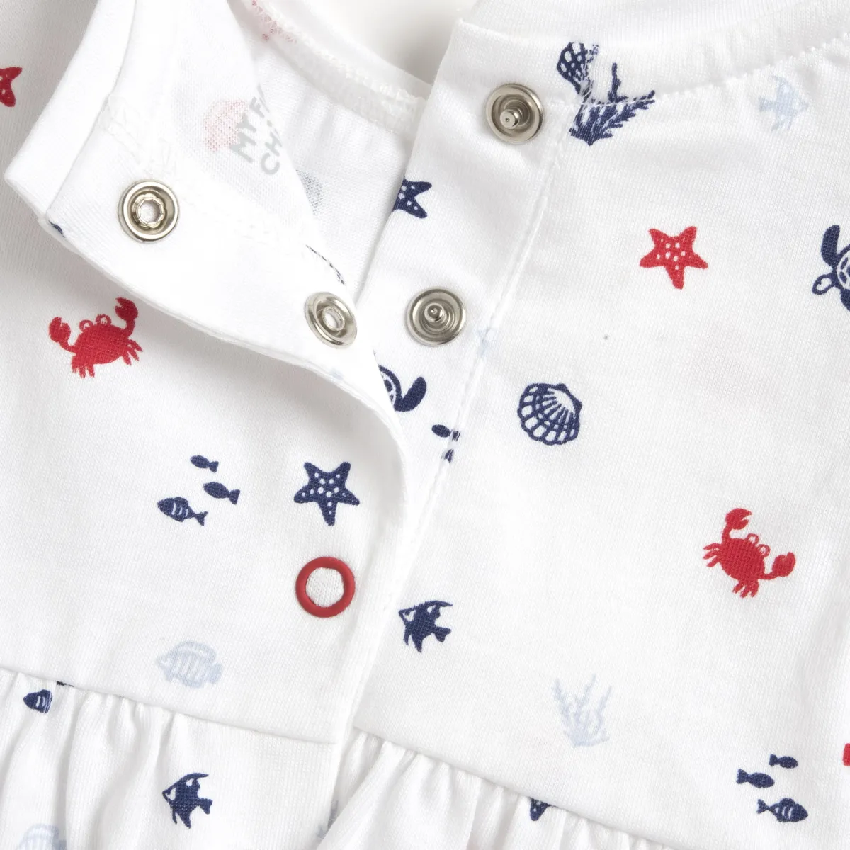 Chicco Vestito a maniche corte, in cotone