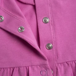 Chicco Vestito a maniche corte rosa, in cotone