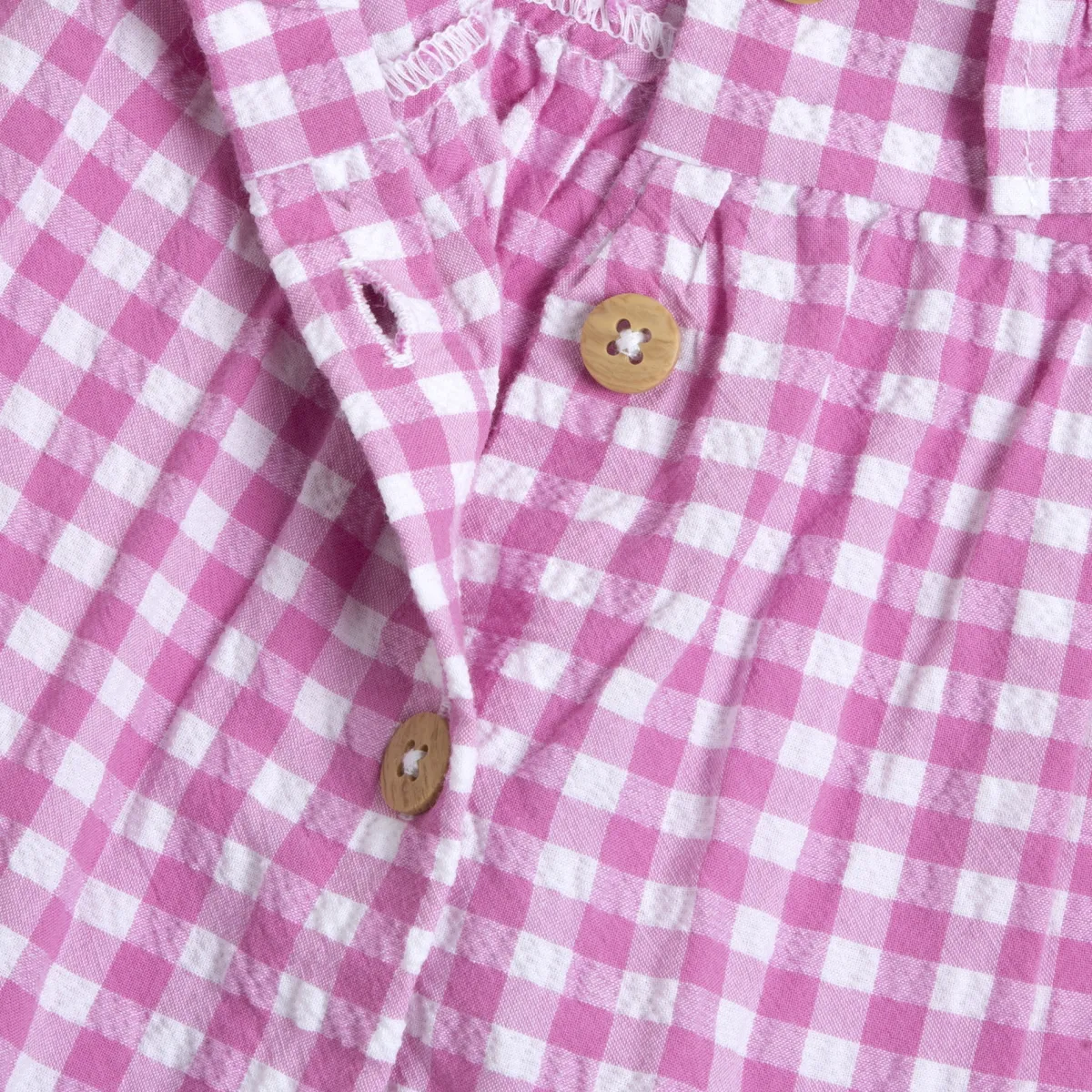 Chicco Vestito a maniche corte rosa, in cotone