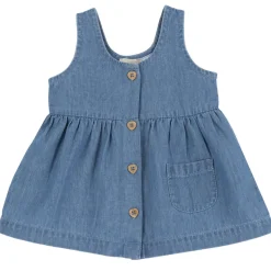 Chicco Vestito in cotone, effetto denim